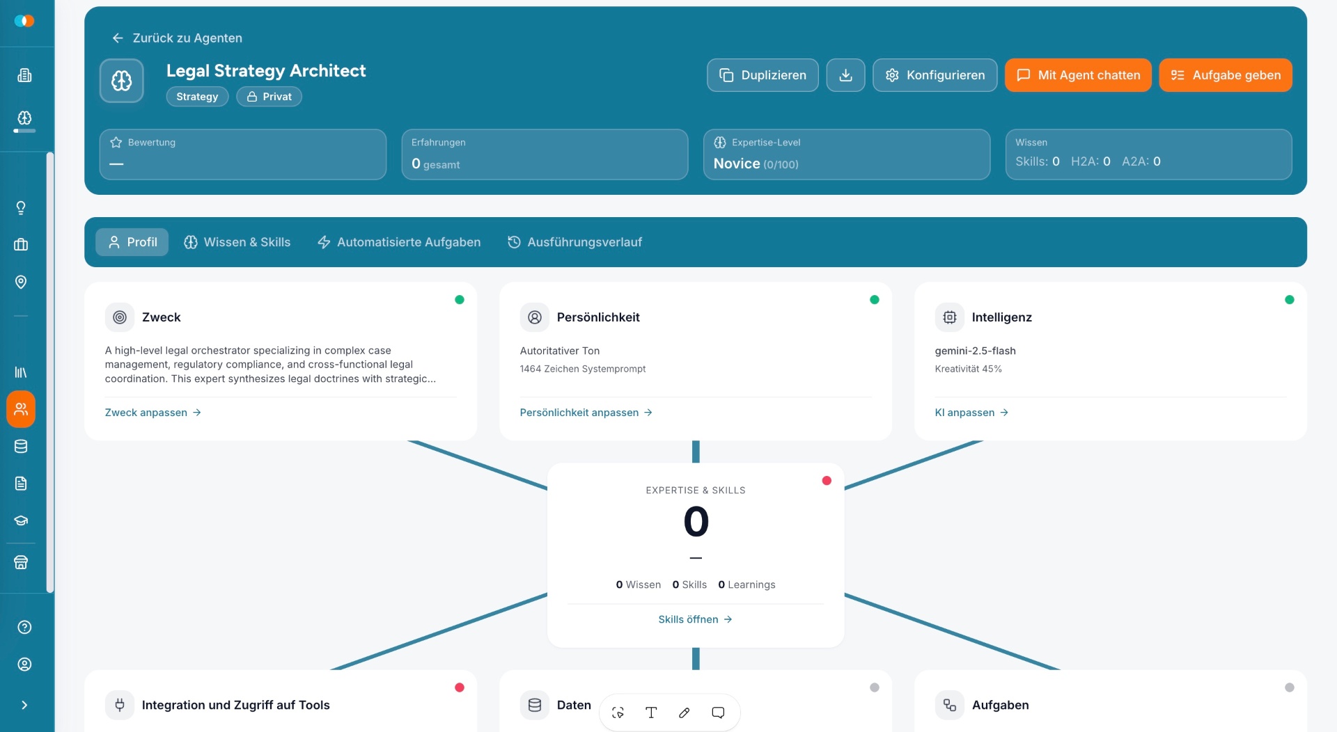 Agent Profiles & Governance
